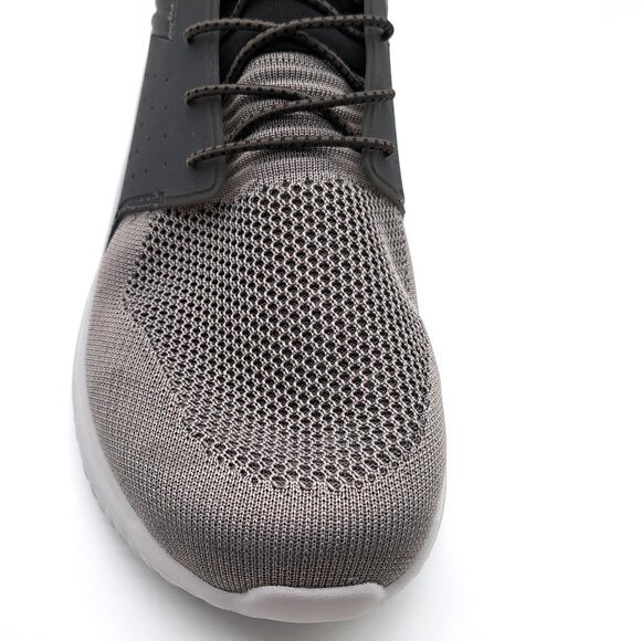 Skechers Mens Delson 3.0 - Cicada Knitted Bungee Lace Slip On - Size 13 - Picture 7 of 14